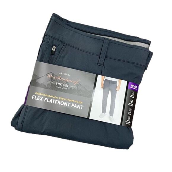 Weatherproof Men’s Performance Weather Flex Pant 40 X 34 NWT - Picture 2 of 6